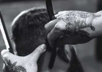 men's haircut